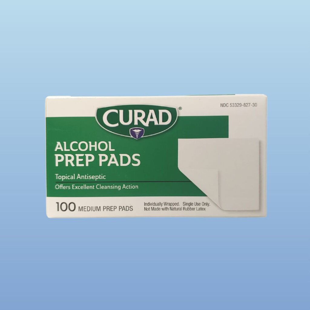 CURAD Sterile Alcohol Prep Pads - 100-pads